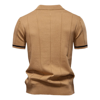 VALORIA | Men’s premium zipper sport polo 