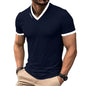 VALORIA | Men’s printed V-neck shirt