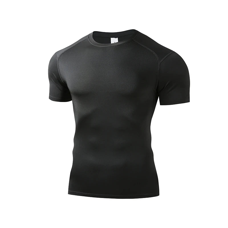 VALORIA | Men’s quick-dry compression performance T-shirt for all-day comfort