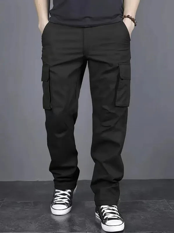 VALORIA | Men’s relaxed fit cargo trousers perfect for hiking, travel and everyday wear