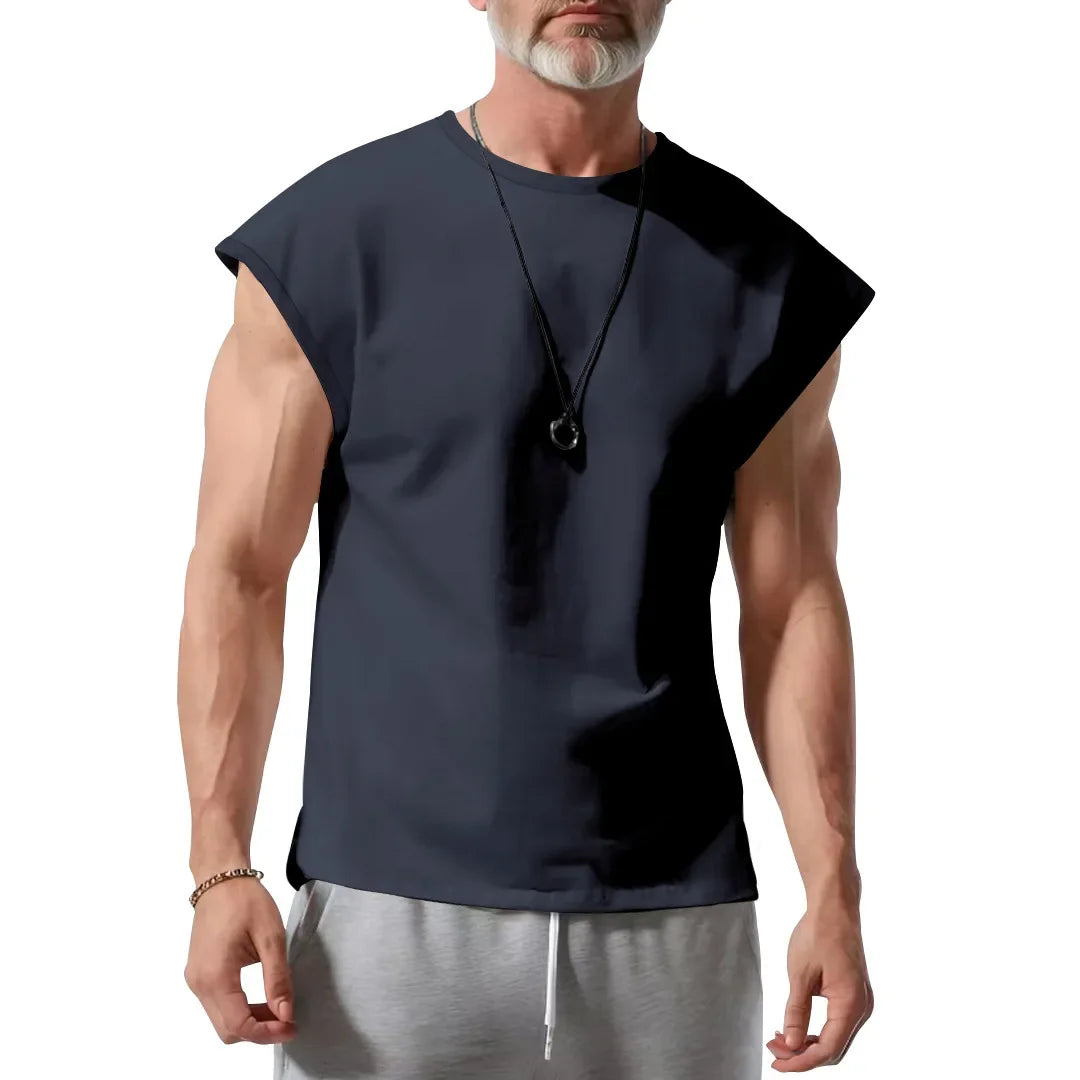 VALORIA | Men’s sleeveless loose fit summer tank top