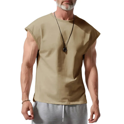 VALORIA | Men’s sleeveless loose fit summer tank top breathable design