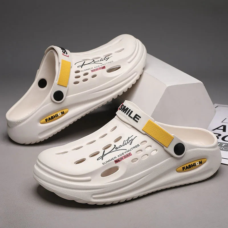 VALORIA | Men’s soft EVA platform slippers everyday comfort