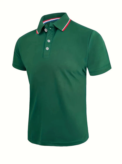 VALORIA | Men’s soft cotton blend polo shirt for work, travel and weekend outings