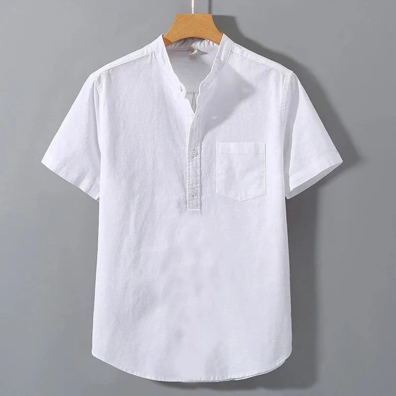 VALORIA | Men’s stand collar t-shirt