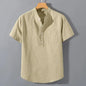 VALORIA | Men’s stand collar t-shirt modern casual design