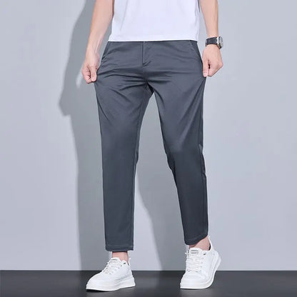 VALORIA | Men’s straight-fit ankle-length pants