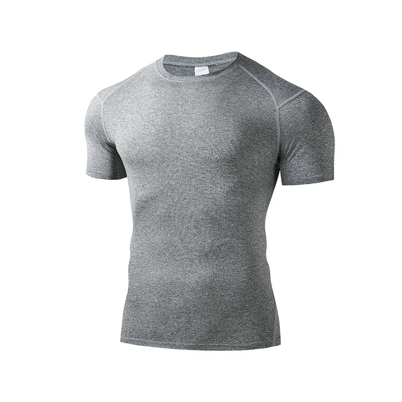 VALORIA | Men’s stretch compression performance T-shirt for fitness and sports