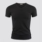 VALORIA | Men’s stylish V-neck summer tee casual everyday look