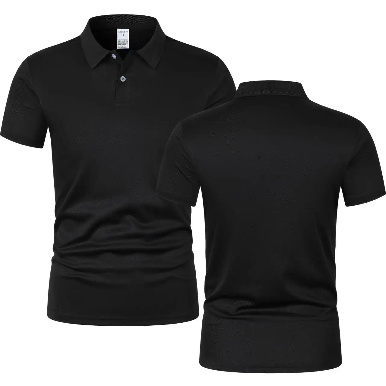 VALORIA | Men’s stylish button polo shirt smart casual look