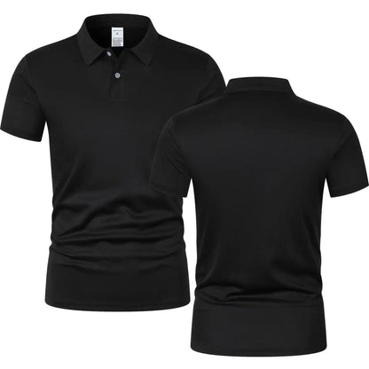 VALORIA | Men’s stylish button polo shirt smart casual look