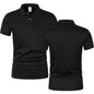 VALORIA | Men’s stylish button polo shirt smart casual look