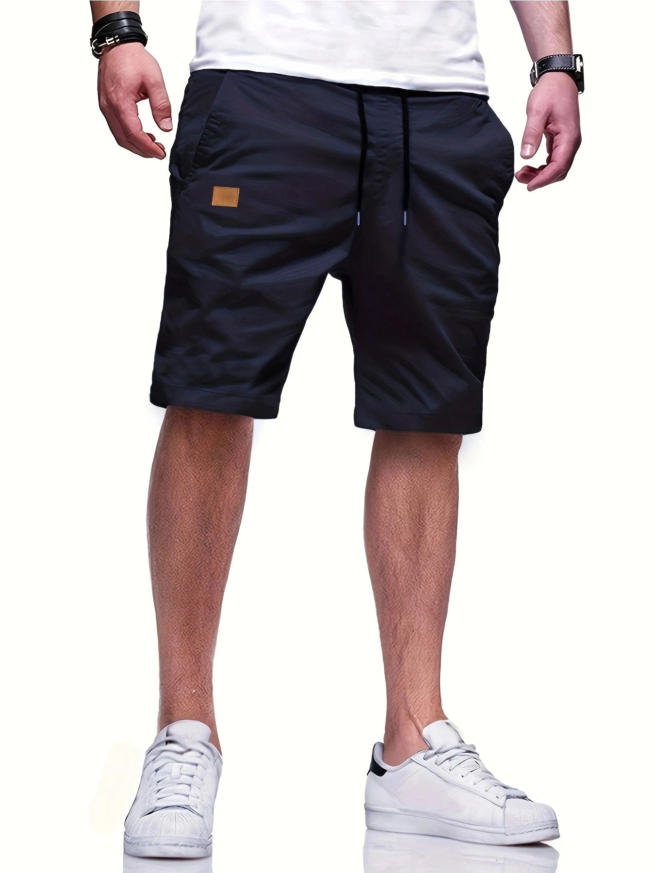 VALORIA | Men’s stylish cargo Bermuda shorts relaxed everyday fit