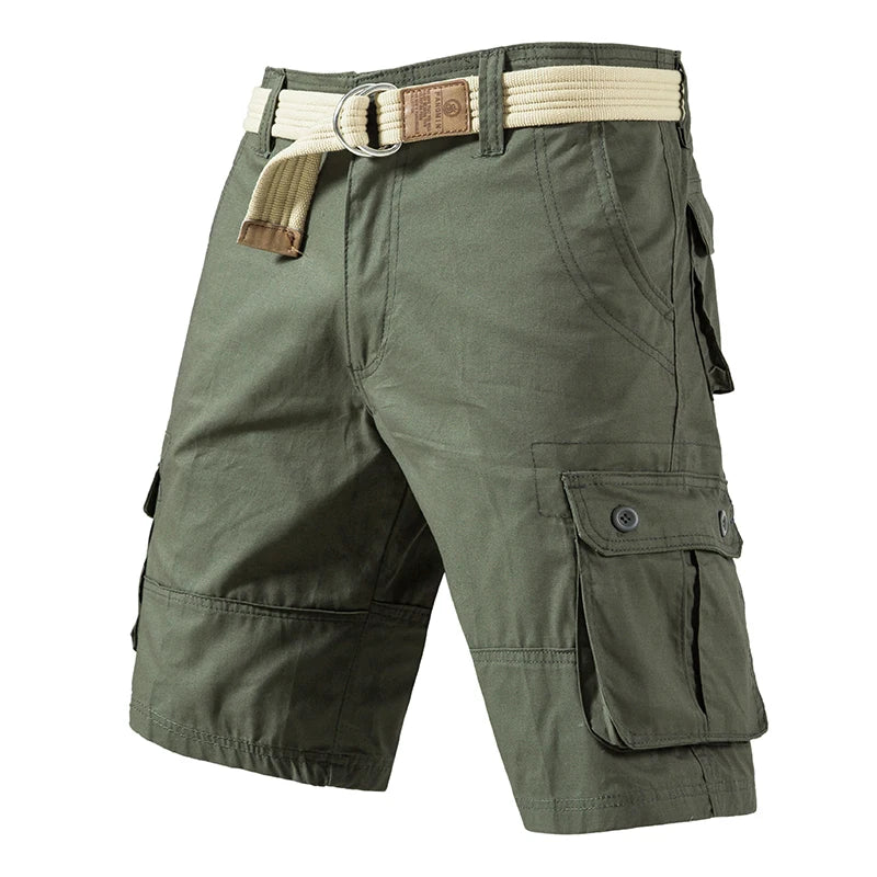 VALORIA | Men’s stylish cotton cargo Bermuda shorts relaxed casual fit