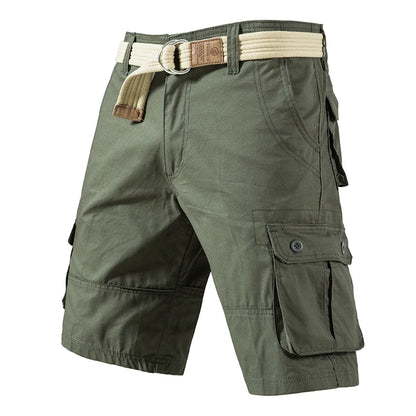 VALORIA | Men’s stylish cotton cargo Bermuda shorts relaxed casual fit