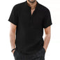 VALORIA | Men’s stylish cotton linen shirt casual relaxed fit