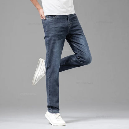 VALORIA | Men’s stylish lightweight stretch cotton jeans for everyday wear