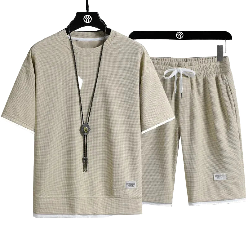 VALORIA | Men’s stylish moisture-wicking activewear set lightweight training outfit