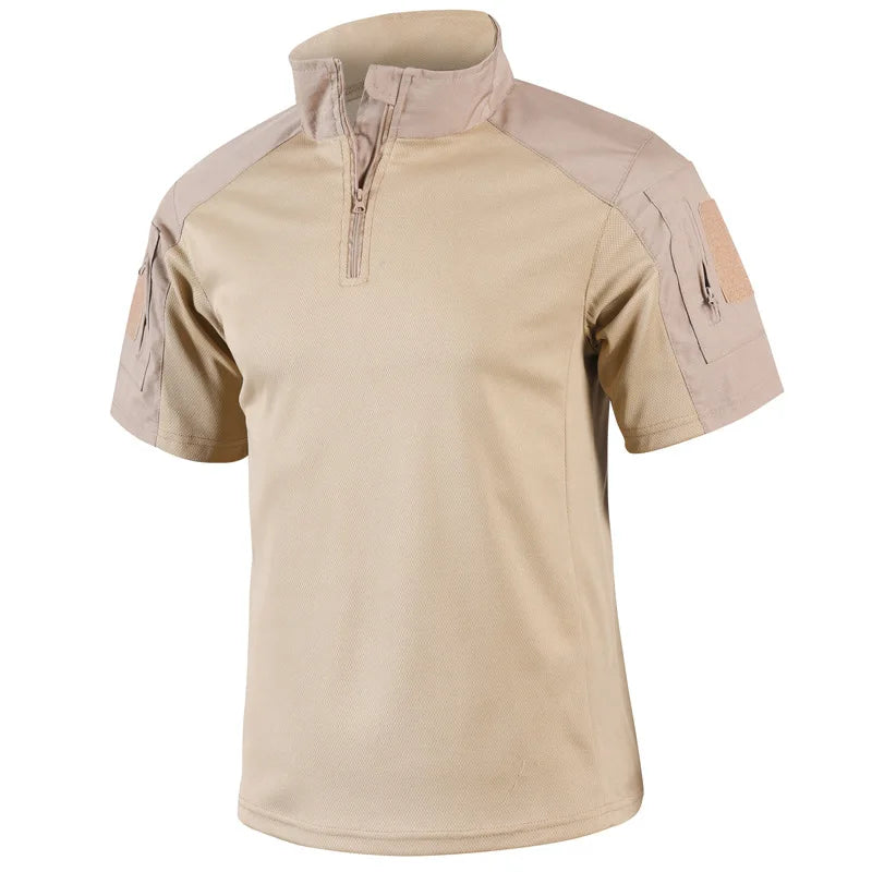 VALORIA | Men’s stylish quick dry combat shirt outdoor performance wear