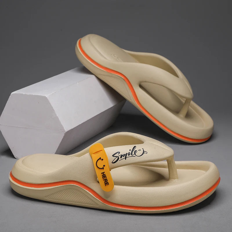 VALORIA | Men’s stylish soft comfort flip flops casual everyday wear
