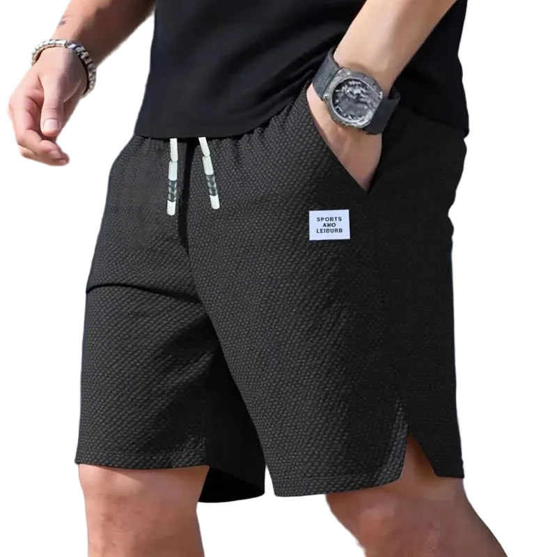 VALORIA | Men’s stylish textured athletic shorts performance training wear