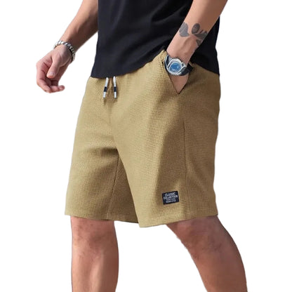 VALORIA | Men’s textured casual shorts