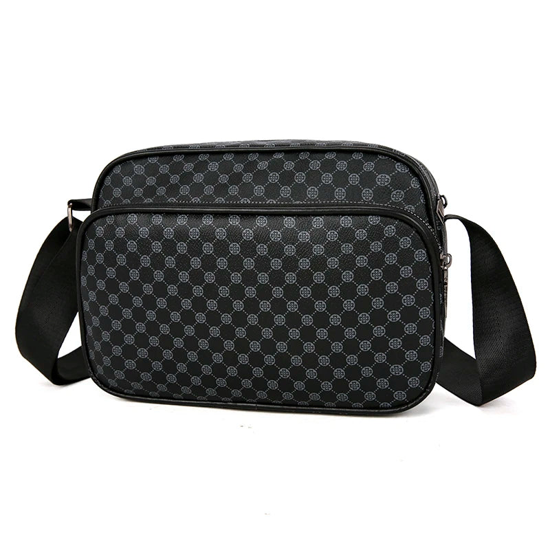 VALORIA | Men’s versatile PU leather messenger bag work and travel
