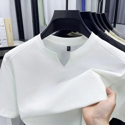 VALORIA | Men’s versatile V-neck summer shirt warm weather essential