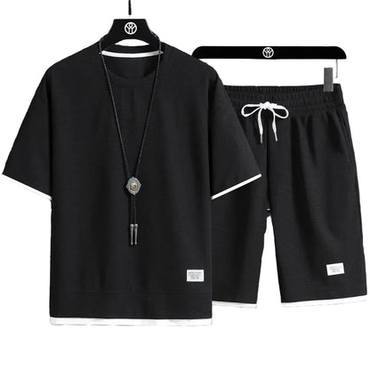 VALORIA | Men’s versatile moisture-wicking activewear set gym and outdoor training