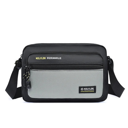 VALORIA | Men’s versatile multi-layer crossbody bag daily essentials