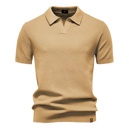 VALORIA | Men’s versatile premium polo shirt business casual outfit