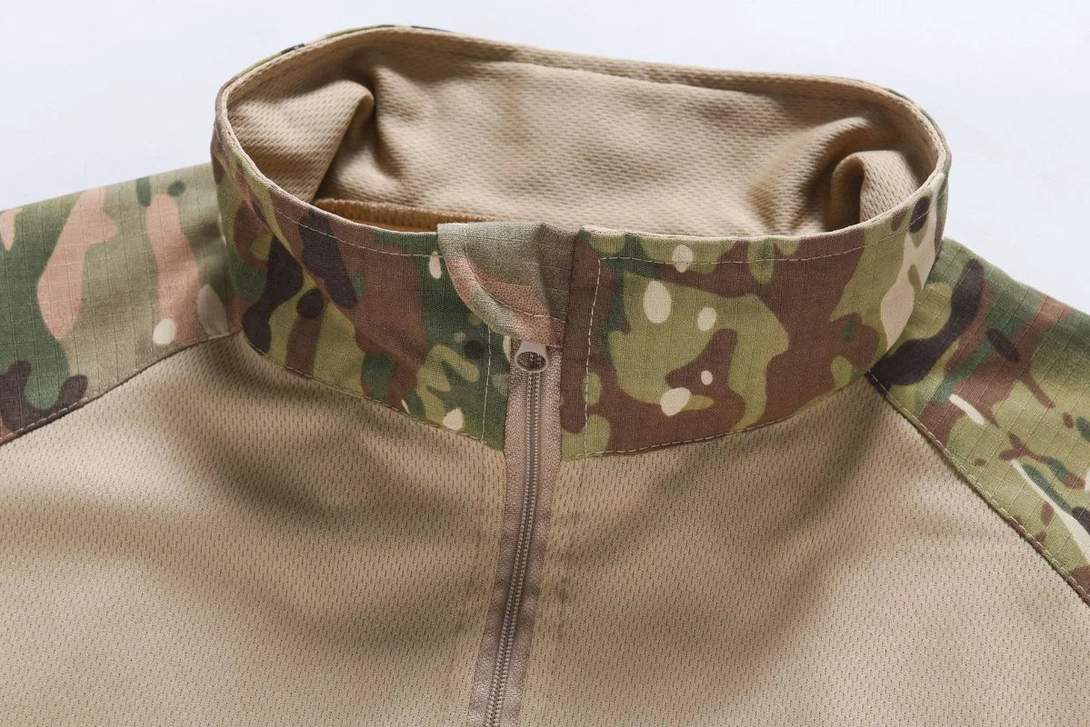 VALORIA | Men’s versatile quick dry combat shirt training and hiking wear