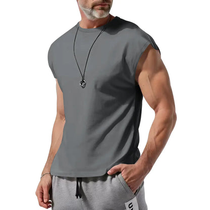 VALORIA | Men’s versatile sleeveless loose fit summer tank top gym and daily wear