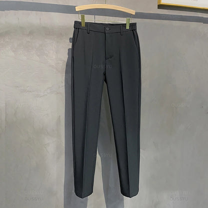 VALORIA | Men’s versatile slim-fit business casual trousers for work and formal occasions
