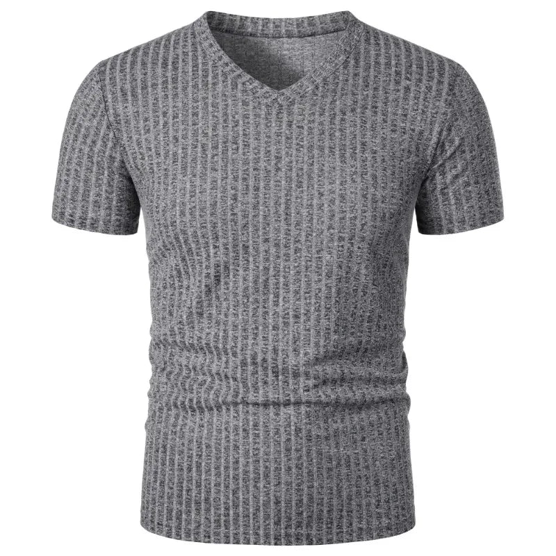 VALORIA | Men’s versatile stretch V-neck summer shirt warm weather essential