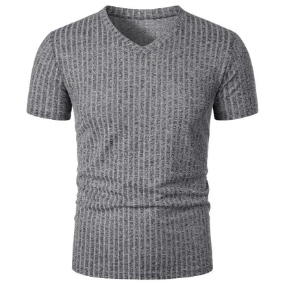VALORIA | Men’s versatile stretch V-neck summer shirt warm weather essential