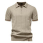 VALORIA | Men’s versatile zipper sport polo smart casual outfit