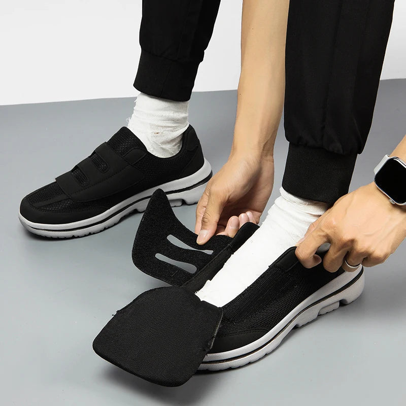 VALORIA | Men’s wide-fit comfort walking shoes breathable everyday design
