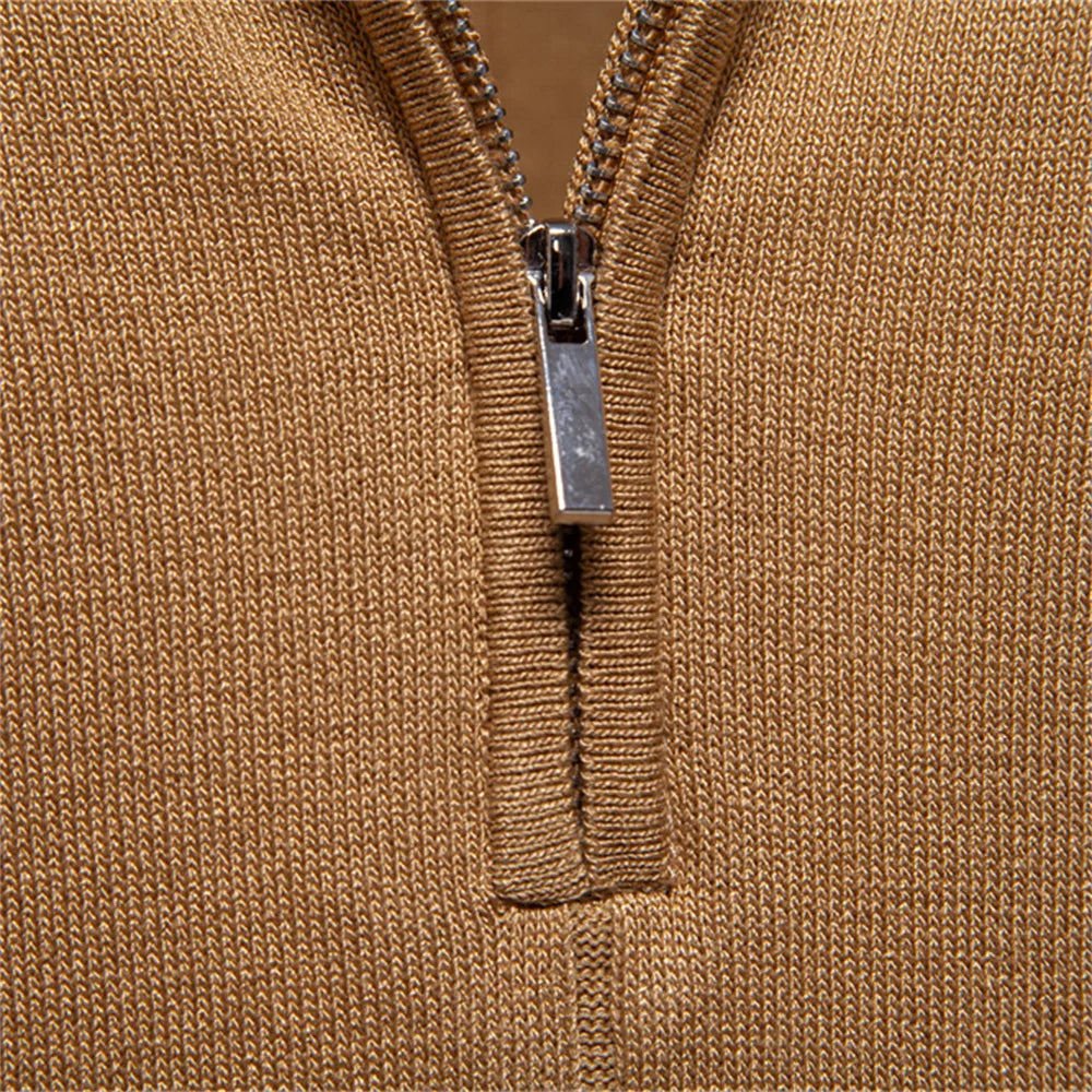 VALORIA | Men’s zipper sport polo breathable 