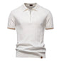 VALORIA | Men’s zipper sport polo breathable athletic design