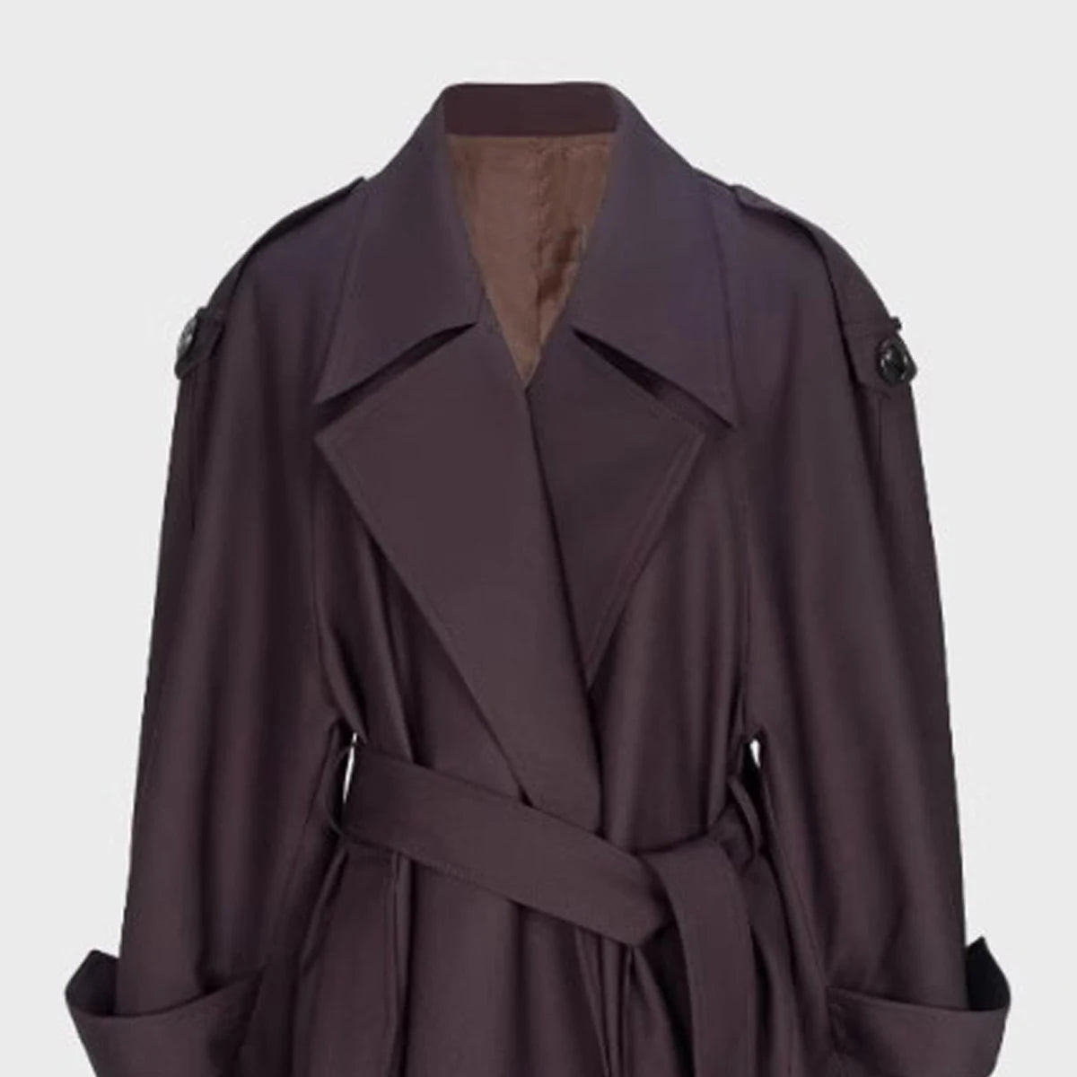VALORIA | Oversized Extra Long Trench Coat for Women