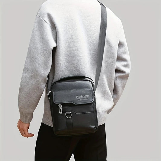 VALORIA | Vintage PU messenger bag