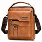 VALORIA | Vintage PU messenger bag structured design