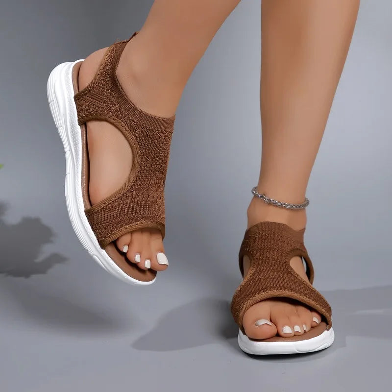 VALORIA | Women’s Breathable Knit Sport Sandals