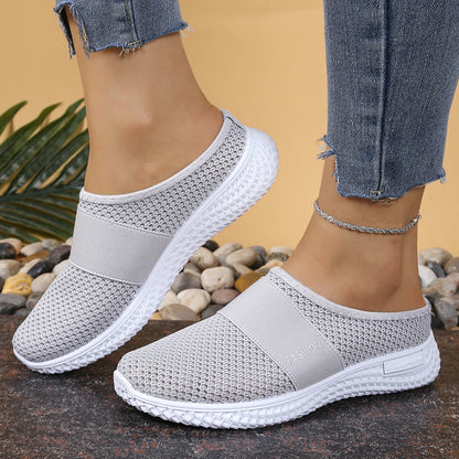 VALORIA | Women’s Breathable Mule Slippers easy slip-on style for indoor and outdoor use