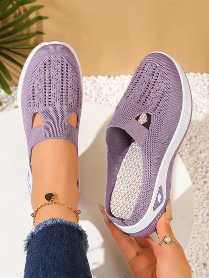 VALORIA | Women’s Breathable Slip-On Casual Slippers non-slip outsole for stability and confidence