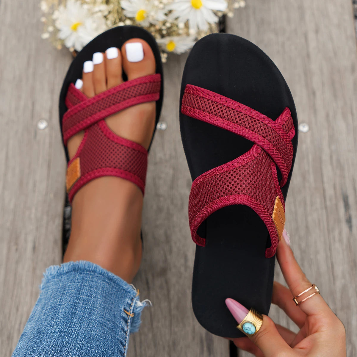 VALORIA | Women’s Breathable Sport Sandals durable outdoor sandals for walking and travel