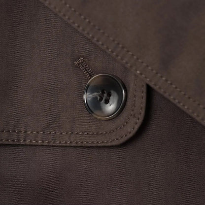 VALORIA | Women’s British Style Belted Trench Coat back view