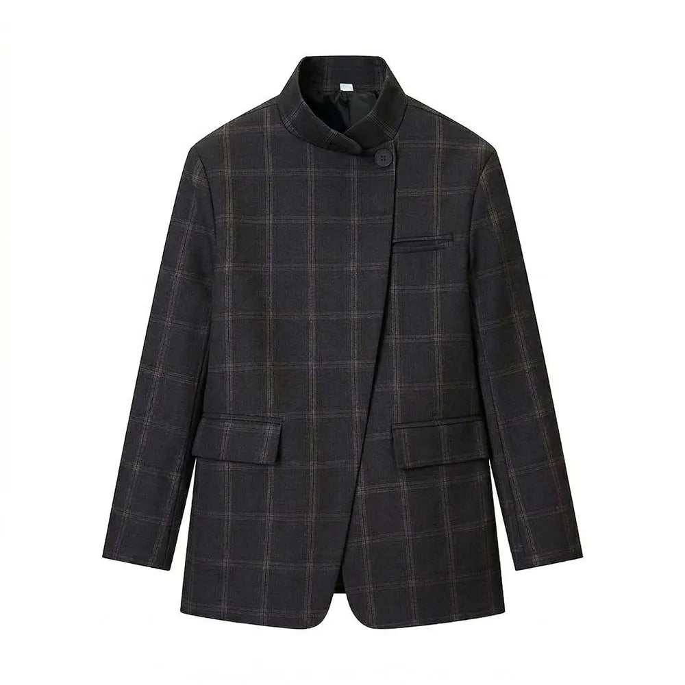 VALORIA | Women’s Classic Checkered Jacket