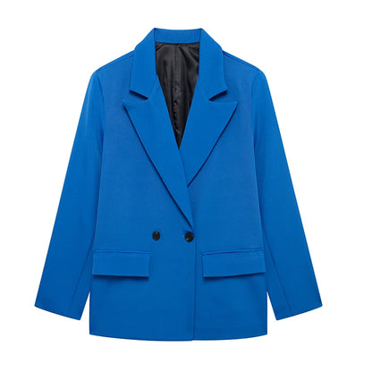VALORIA | Women’s Double-Breasted Blazer Sophisticated Style